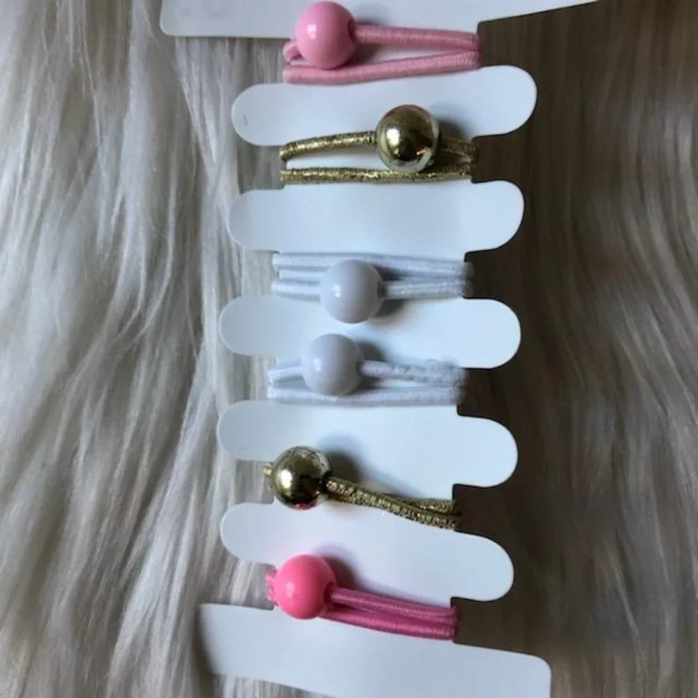 Claire’s Girls Pink Hair Accessories Set